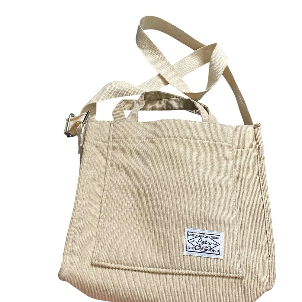 Casual Beige Tote Bag